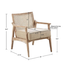 Load image into Gallery viewer, Cane Wood Armchair