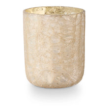 Load image into Gallery viewer, Winter White Crackle Glass