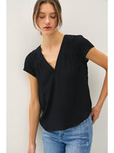 Load image into Gallery viewer, Flowy Cap V-Neck