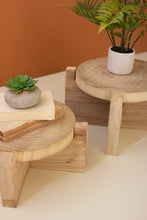 Load image into Gallery viewer, Wooden Display Stools