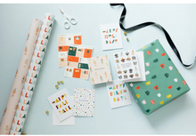 Load image into Gallery viewer, Holiday Dogs Gift Sticker