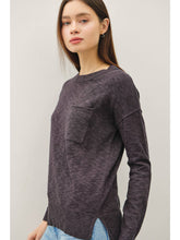 Load image into Gallery viewer, Slub Yarn Sweater