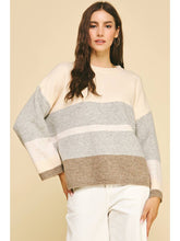 Load image into Gallery viewer, Colorblock Sweater