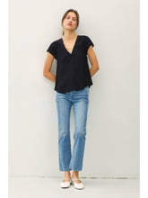 Load image into Gallery viewer, Flowy Cap V-Neck