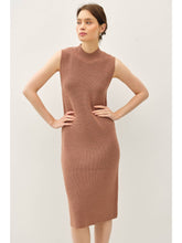 Load image into Gallery viewer, Sleeveless Sweater Dress