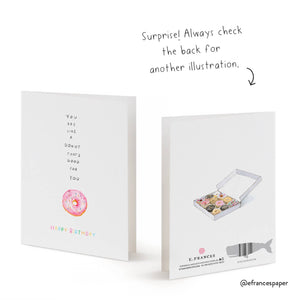 Old Fashioned Birthday Greeting Card