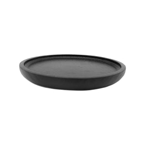 Black Round Tray