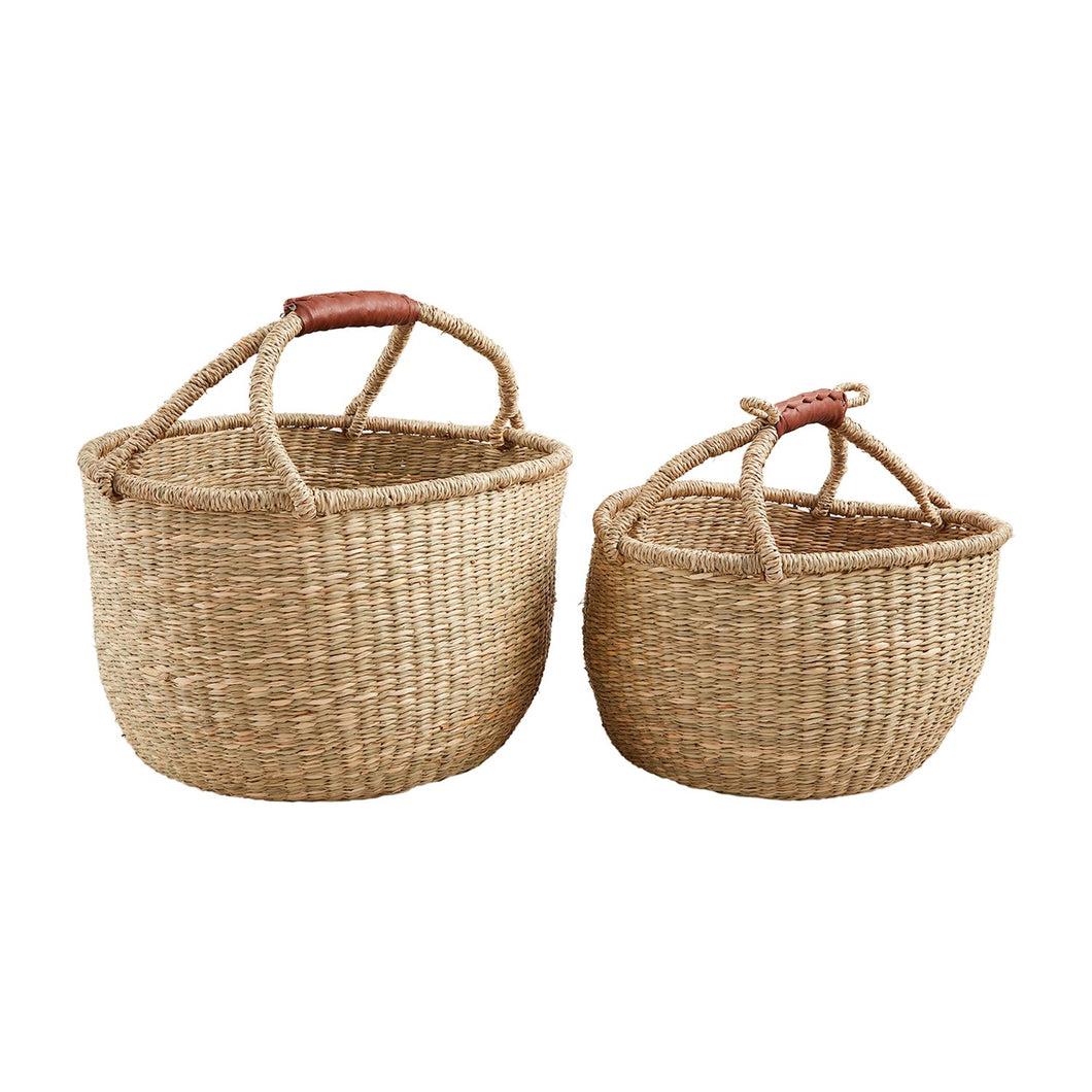 Wrapped Handle Basket