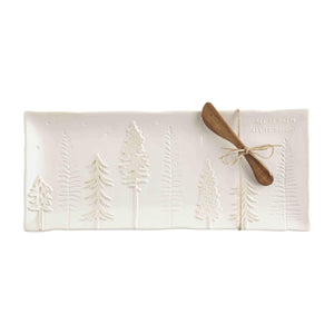 White Tree Platter