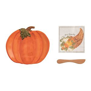 Pumpkin Cheese Plate