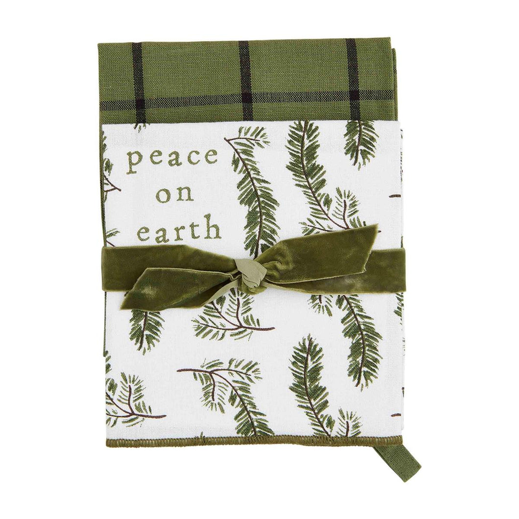 PEACE EARTH TOWEL SET