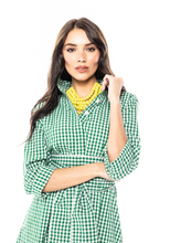 Load image into Gallery viewer, Arden Green Eyelet Dress
