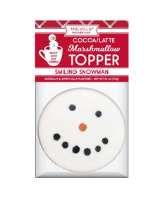 Snowman Marshmallow Topper