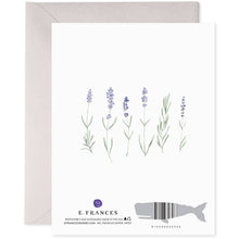Load image into Gallery viewer, Mother&#39;s Day Lavender Greeting Card
