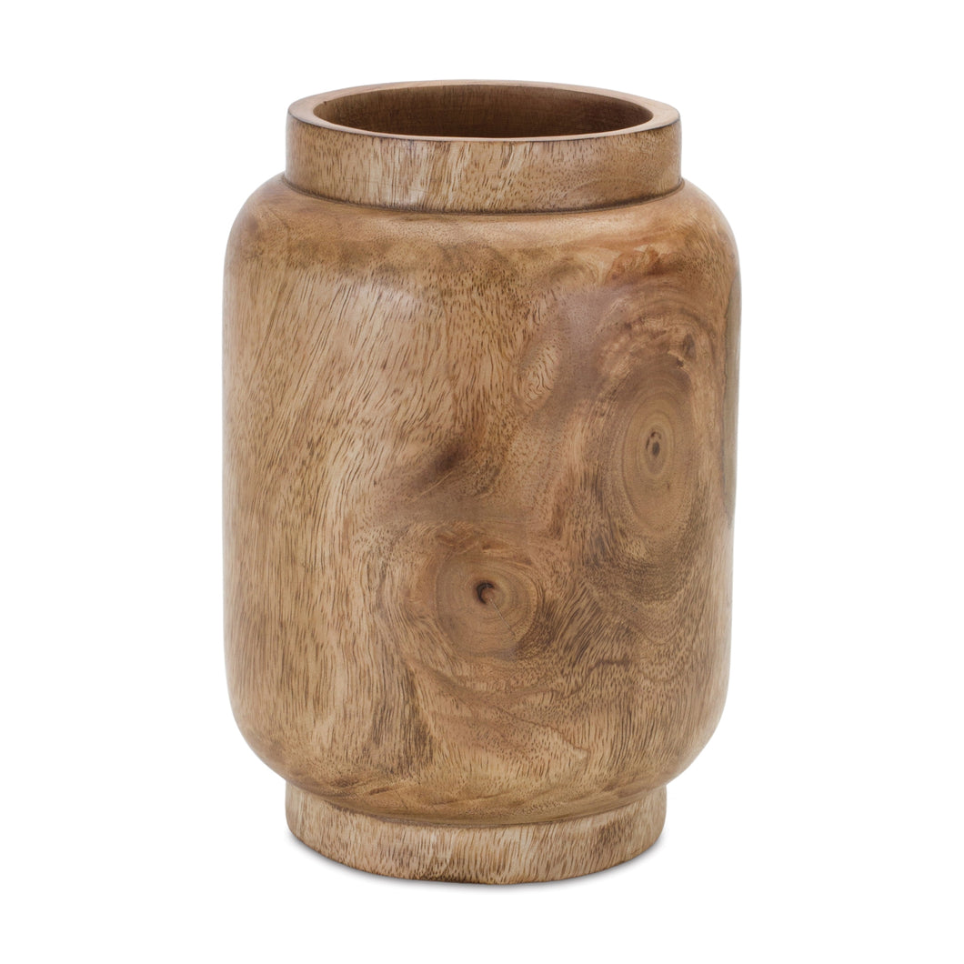 Wood Vase