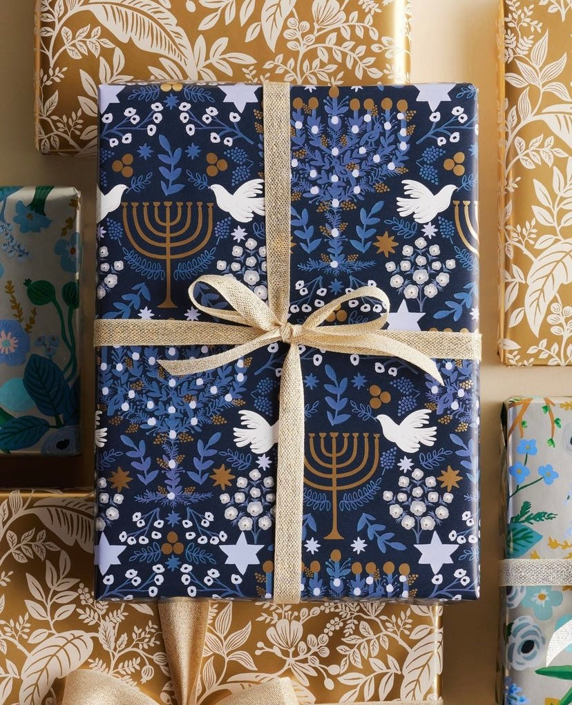 Menorah Gift Wrap