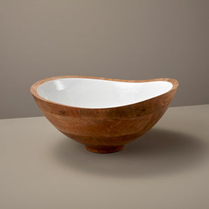 White Enamel Bowl