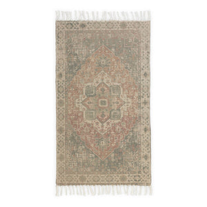 Tamarind Cotton Printed Rug