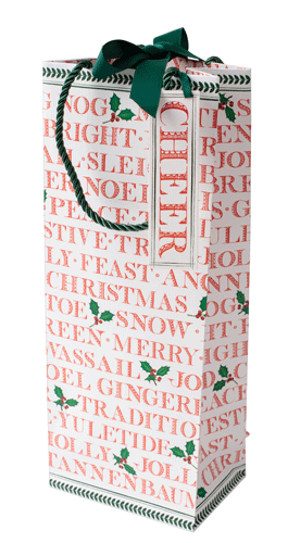 Yuletide Bottle Bag