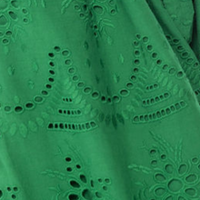 Load image into Gallery viewer, Arden Green Eyelet Dress
