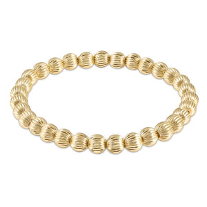 Dignity Gold 6mm Bracelet