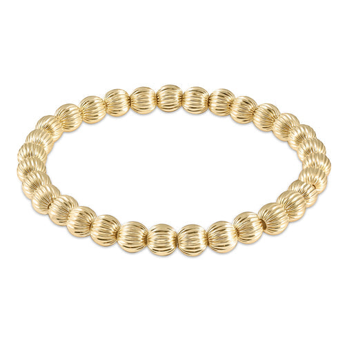 Dignity Gold 6mm Bracelet