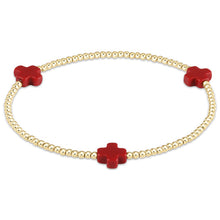 Load image into Gallery viewer, Signature Cross Gold Pattern

