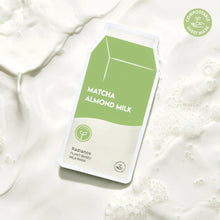 Load image into Gallery viewer, Matcha Almond Milk Sheet Mask
