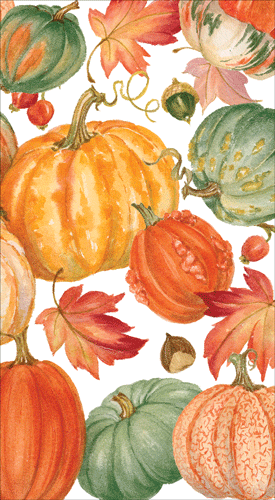 Pumpkin Field Guest Towel