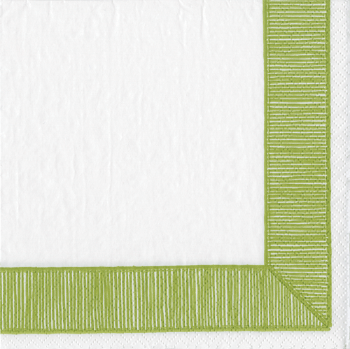 Ribbon Green Guest Towel