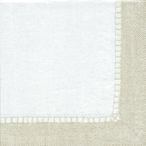 Linen Natural Cocktail Napkin