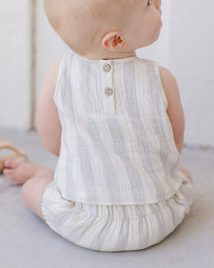 Woven Tank Short Set