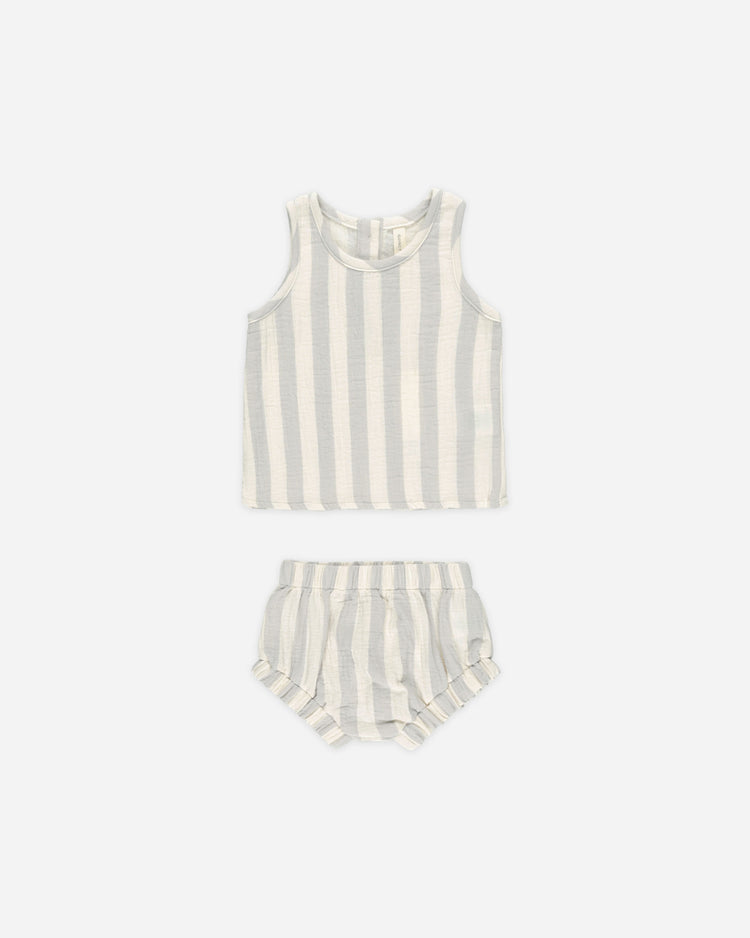 Woven Tank Short Set