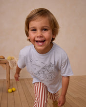Load image into Gallery viewer, Raw Edge Tee-Amalfi
