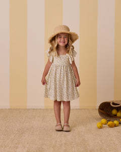 Mariposa Dress-Lemons