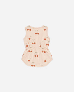 Cinch Playsuit-Cherries