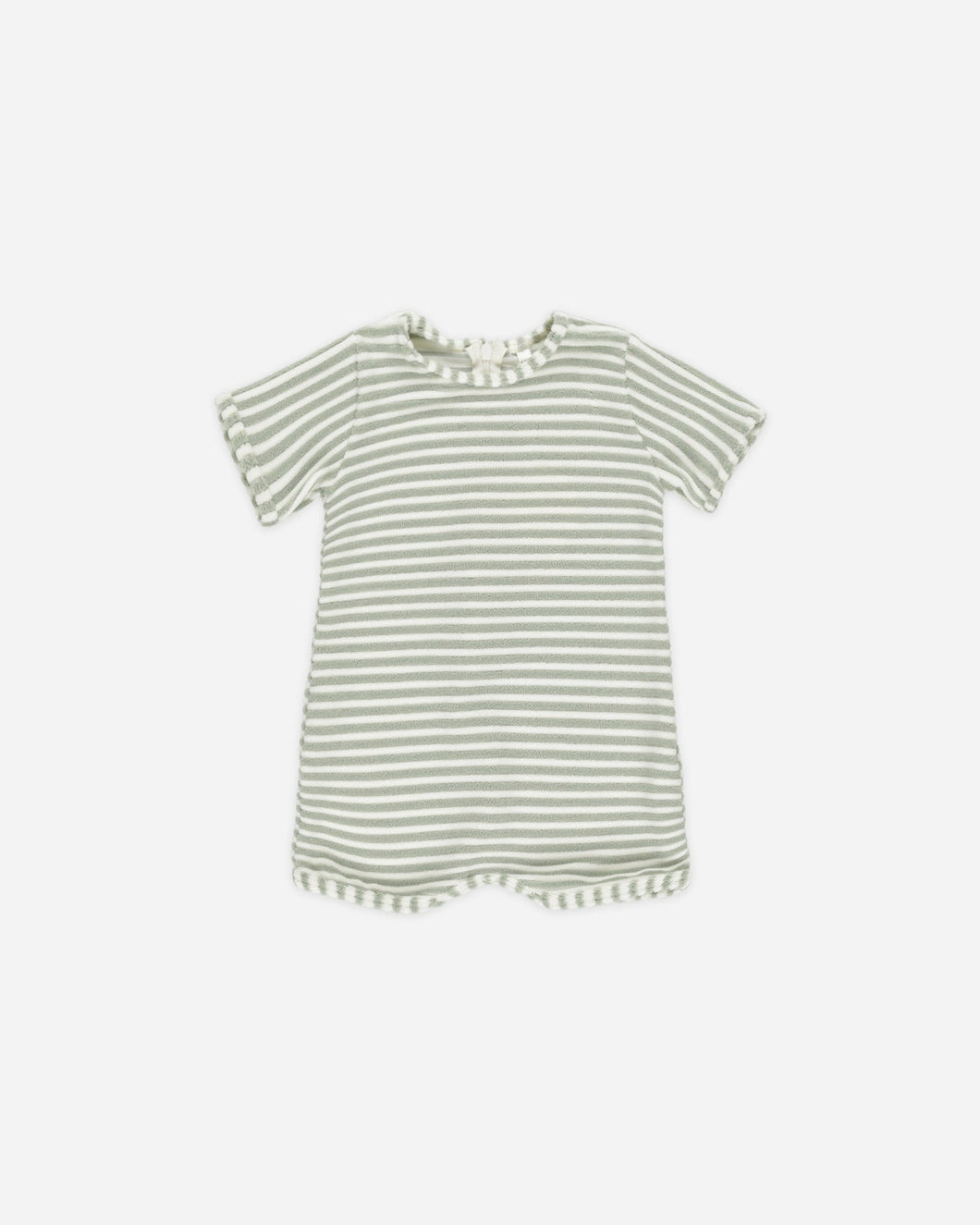 Shorty One-Piece-Sage Stripe