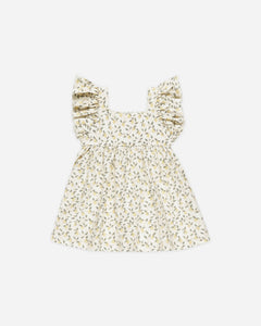 Mariposa Dress-Lemons