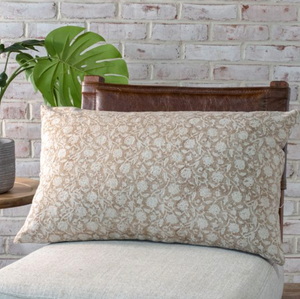 SANDY FLORAL PILLOW