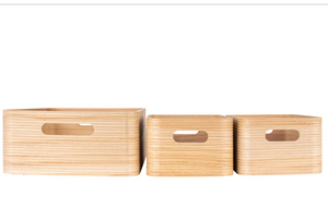 Paulownia Wood Nesting Container