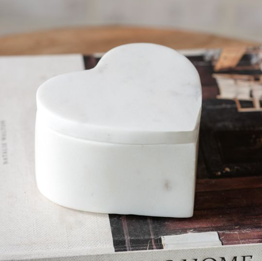 MARBLE HEART BOX