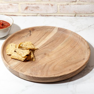 WOOD SNACK TRAY