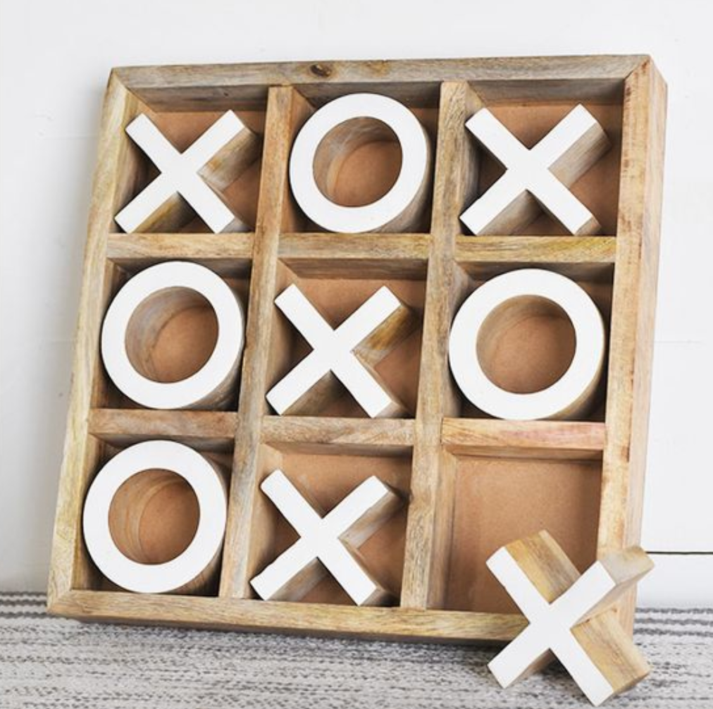 WOOD TICTAC TOE