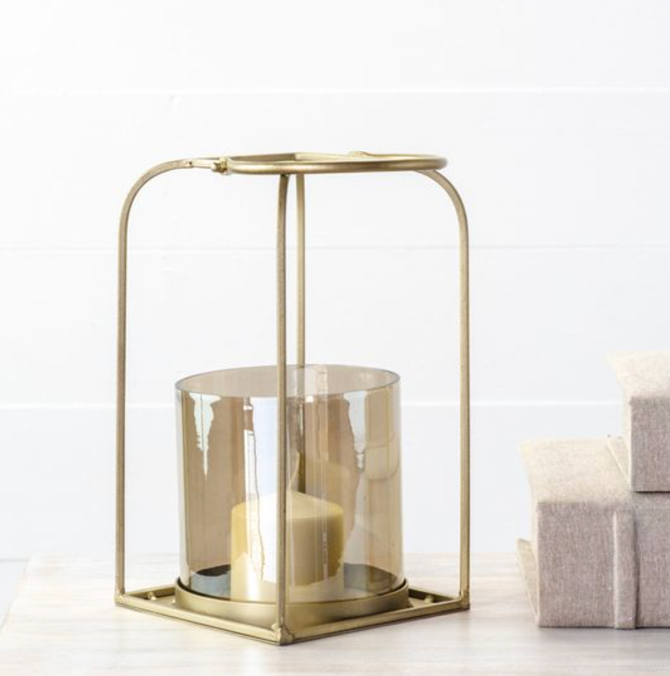 Gold Metal Lantern