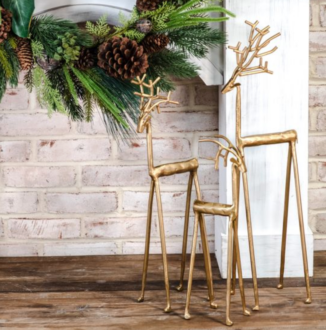 Gold Iron Deer