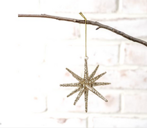 Glitter Star Ornament