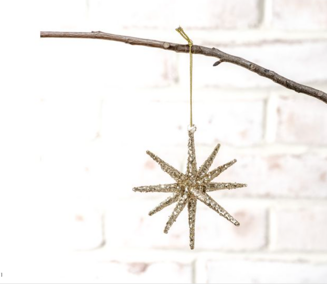 Glitter Star Ornament