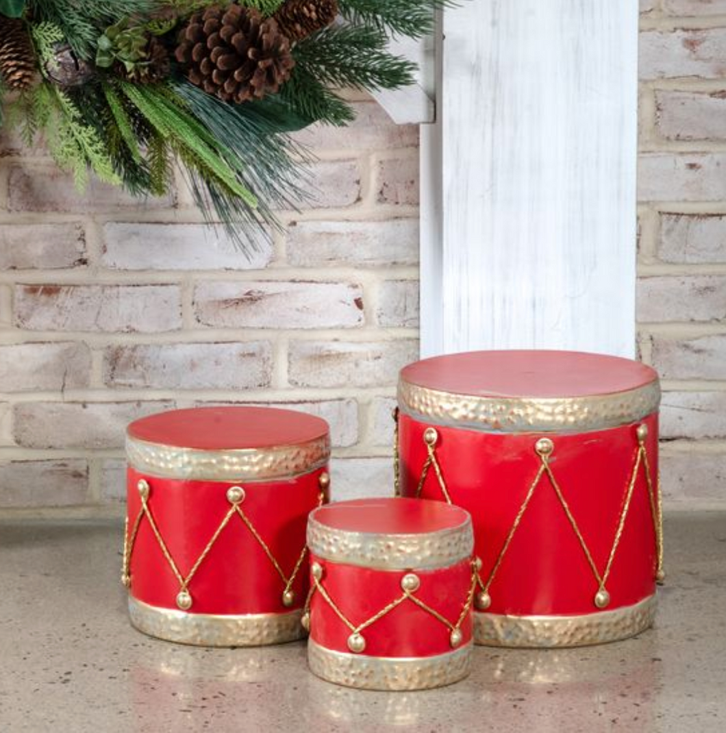 Red & Gold Drum