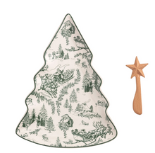 Load image into Gallery viewer, Toile Tree Platter

