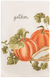 Two Pumpkins Towel
